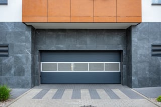 Designer garage entry