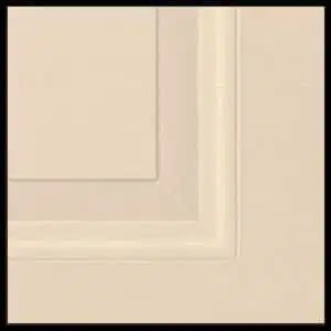 Cream-colored layered geometric design with nested rectangular frames and subtle shadows