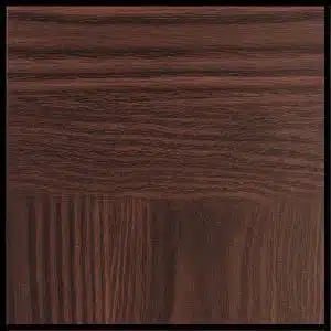 Close-up comparison of two dark wood grain textures showing horizontal and vertical grain patterns