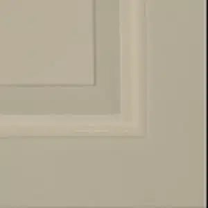 Minimalist beige and cream colored nested squares on neutral background