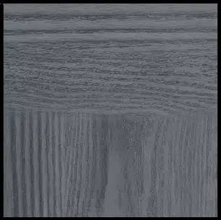 Close-up of two-tone gray wood flooring showing textured surface grain patterns and color variation